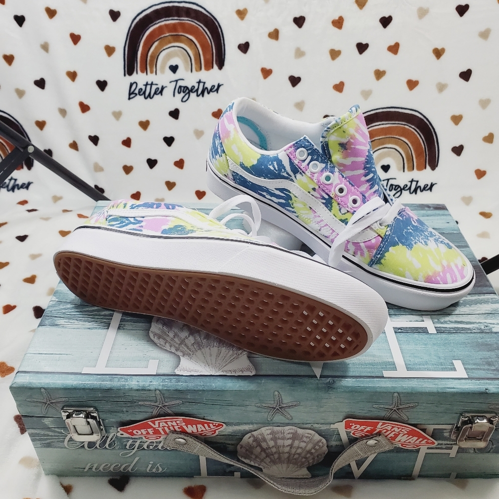Vans comfycush old skool tie-dye - Picture 5 of 15